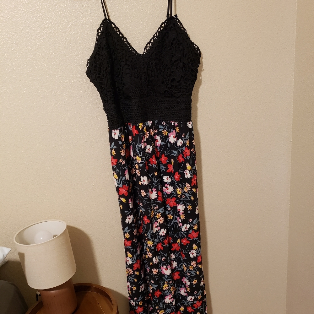 Floral no boundaries maxi dress